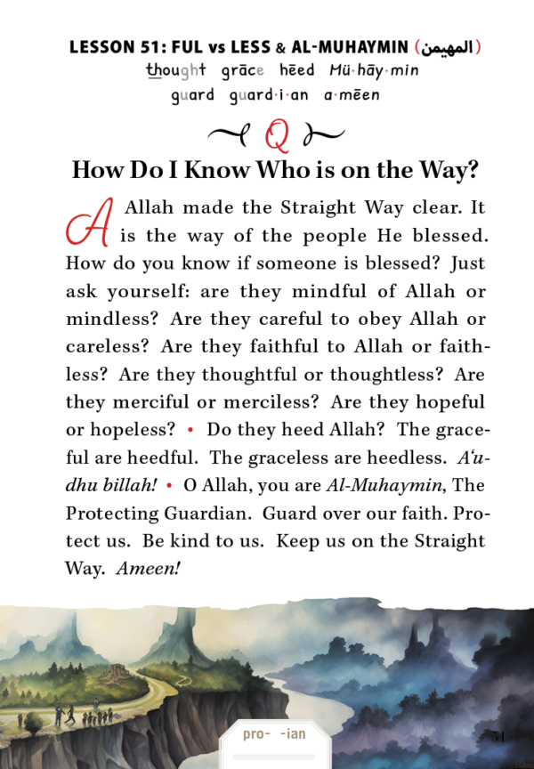 1st rabbani reader aqidah tafsir 99 names p 63